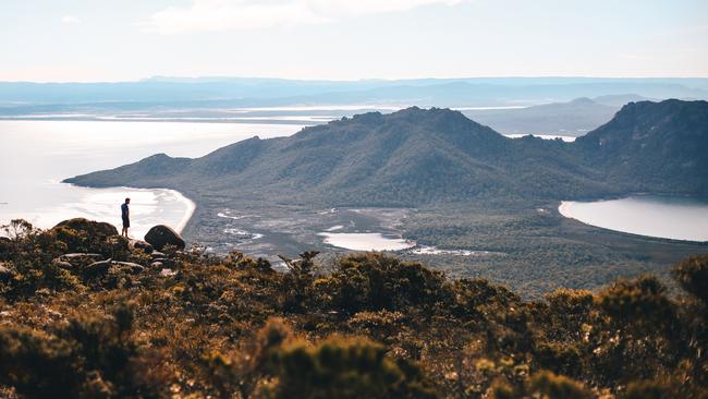 Tasmania’s natural beauty is on glorious display on Freycinet Peninsula.