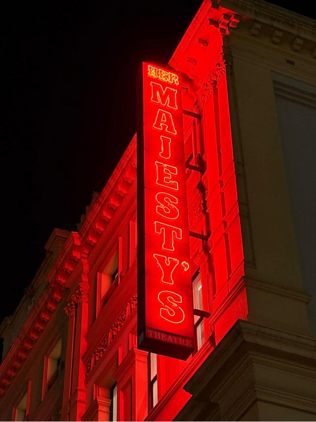 Adelaide's Her Majesty Theatre. Picture: Troy Nankervis