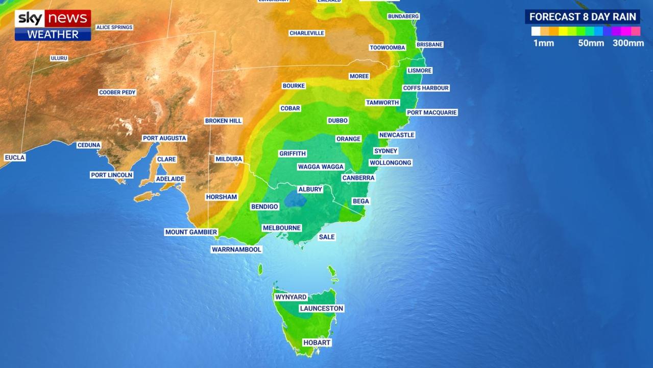 Melbourne, Sydney, Brisbane Weather: Up To 120mm Of Rain In Midsummer ...