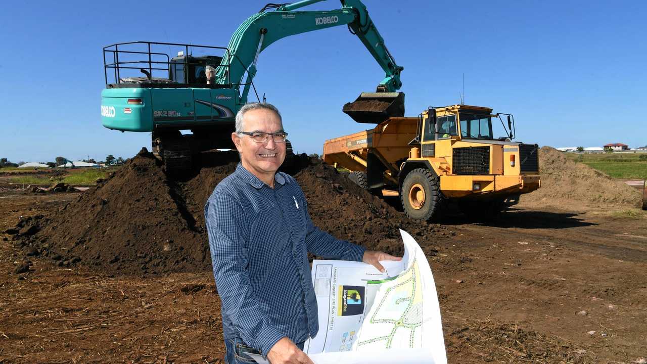 LAND RELEASE: Rob Sergiacomi on site at the Bargara Rise development off Watsons Road Bargara. Picture: Mike Knott BUN230617RISE3