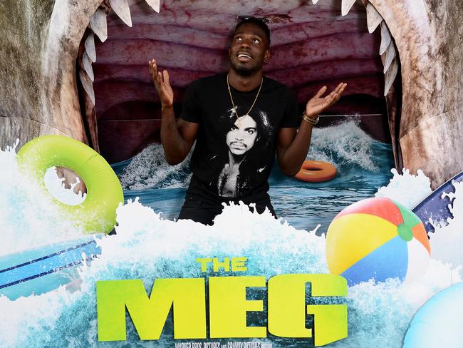 Actor Marcel Sommerville attends a screening of The Meg in London. Has the NEG jumped the shark?