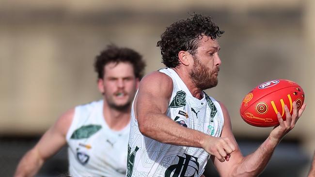 Sam Reid will be looking to play in interleague this year after ruling himself out as coach of the Goulburn Valley league team. Picture Yuri Kouzmin