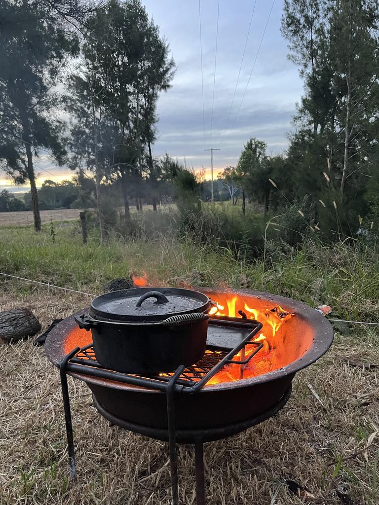 Spending time in the motorhome really encouraged us to embrace the great outdoors.