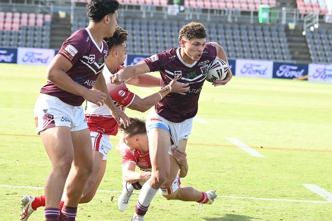 Meninga Cup rugby league grand final between Redcliffe and Burleigh. Saturday May 10, 2025. Picture, John Gass