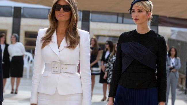 Melania and Ivanka Trump wage sartorial shock in world tour The