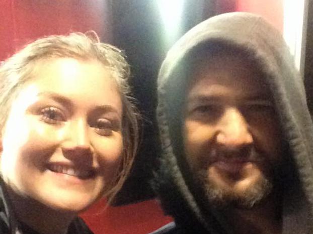 Good samaritan Nicole Sedgebeer is raising money for a homeless man. Picture: Facebook