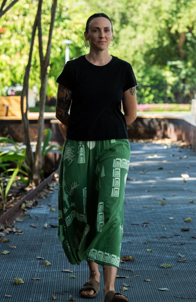 ‘I’m a survivor of men’s violence’: Nightcliff MLA Kat McNamara. Picture: Pema Tamang Pakhrin