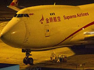 Wuhan cargo plane lands in Sydney