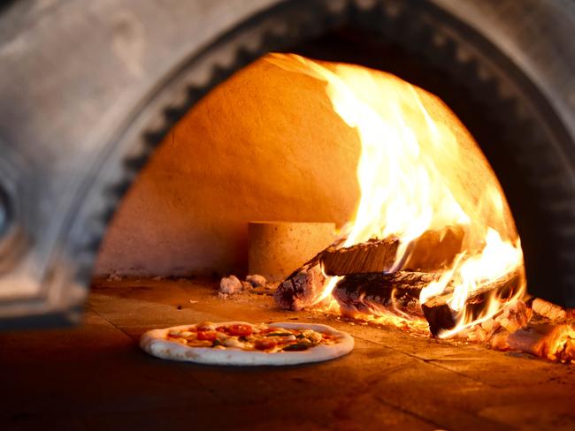 Casa Ristorante Italiano’s wood-fired pizzas. Picture: Supplied