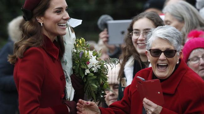 “Yes, fellow human, I too enjoy humour.” Picture: AP 