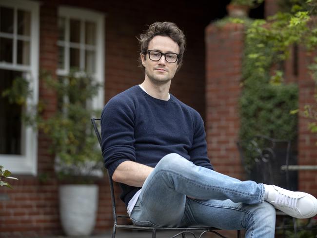 09/10/2020: Entrepreneur Nicholas Bolton in South Yarra, Melbourne. Picture: David Geraghty