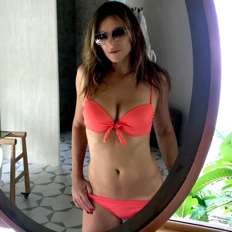 Liz Hurley’s year of bikinis - December 2018. Picture: LizHurley/Instagram