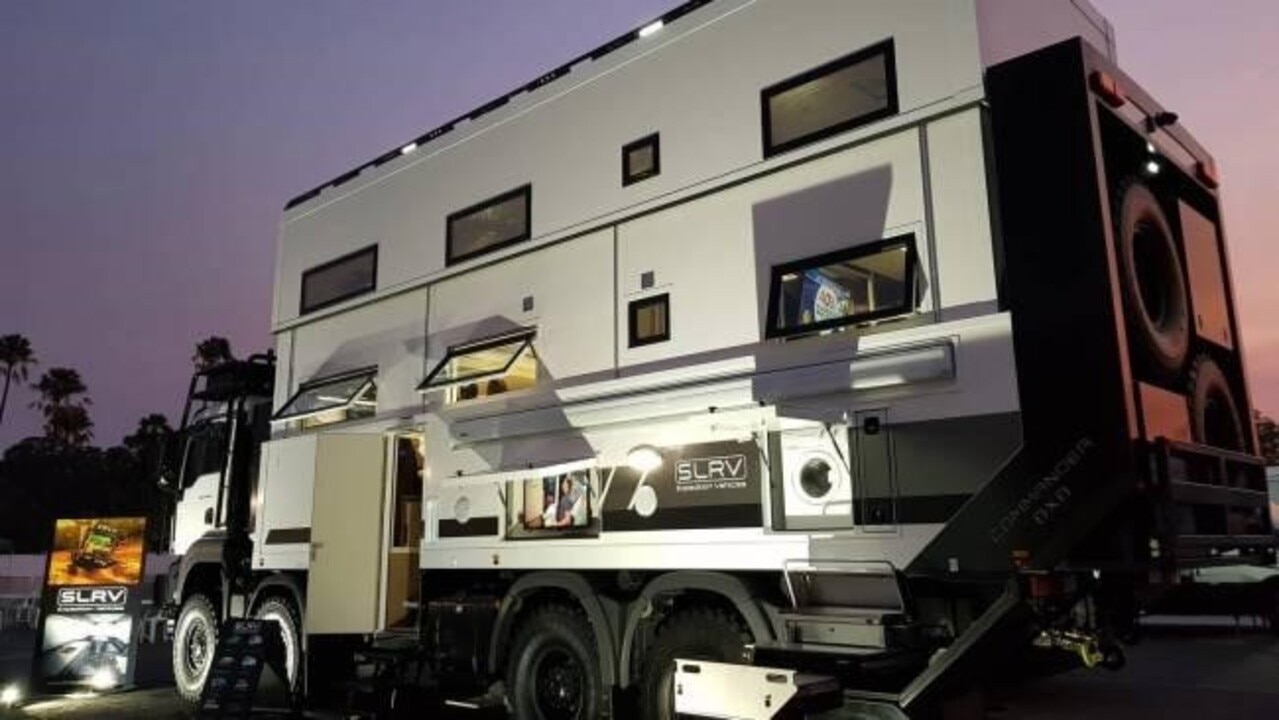 Million dollar 'apocalypse-grade' motorhome created for family during pandemic