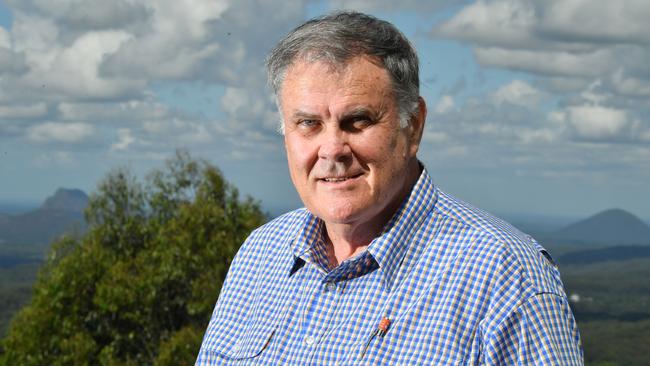 HINTERLAND: Winston Johnston is the new Division 5 councillor, he is returning to local government after 12 years focusing on his general insurance business. Photo: John McCutcheon / Sunshine Coast Daily