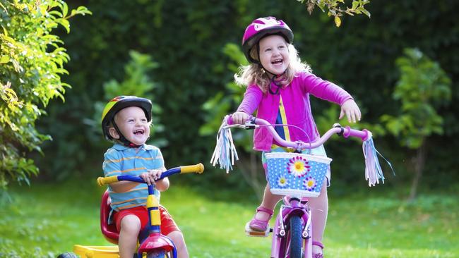 Children should be focusing on learning how to ride, not voting. Picture: iStock