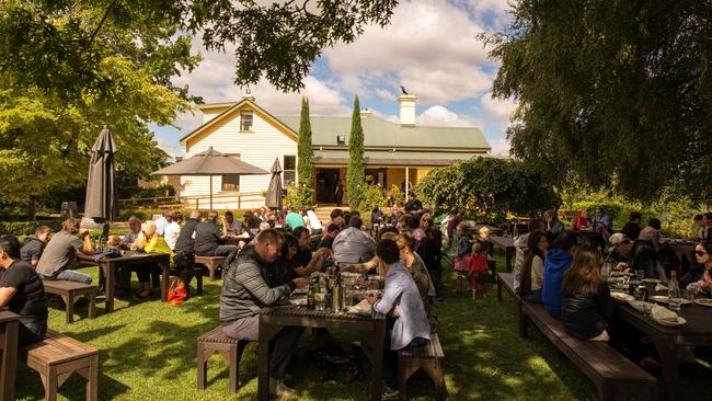 The cellar door, restaurant and function centre at Josef Chromy’s vineyeard.