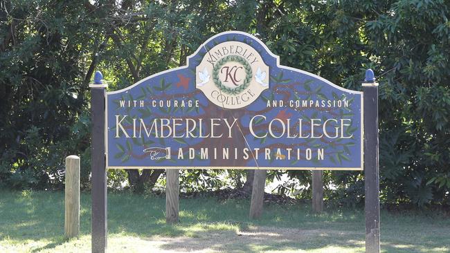 Kimberley College is a non-denominational private school that teaches just under 900 students. Picture: Mark Cranitch.