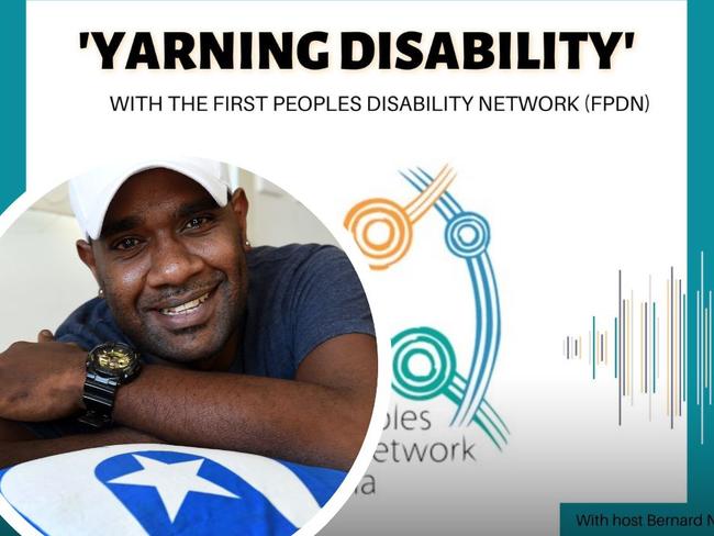 Bernard Namok is the host and producer of Yarning Disability