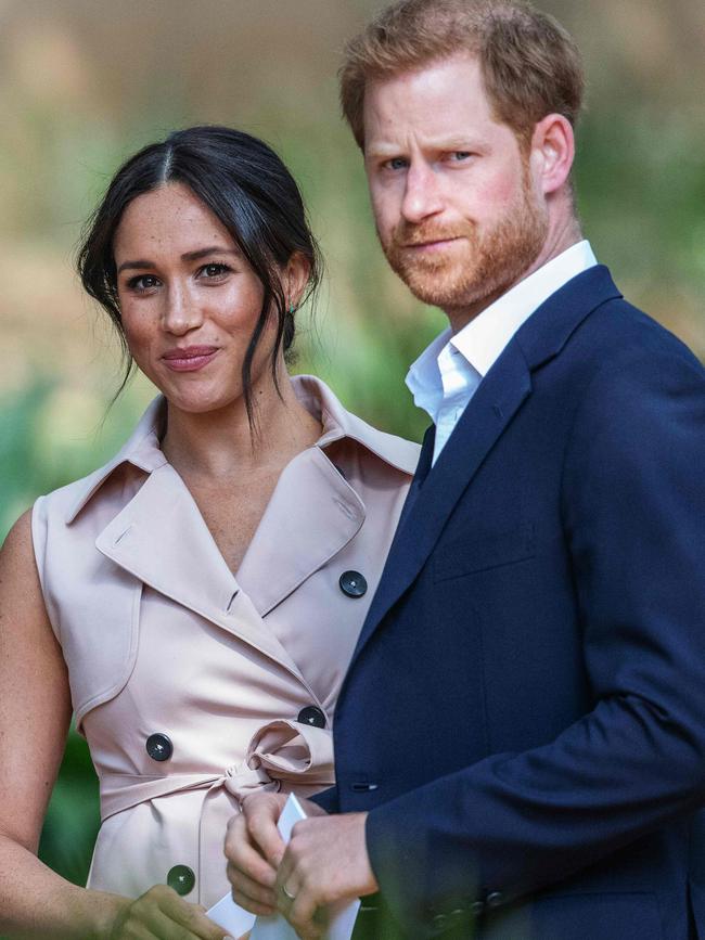 Harry and Meghan. Picture: AFP