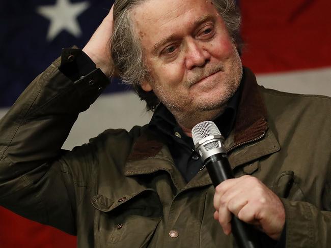 Steve Bannon is in the crosshairs of the Trump family. Picture: AFP/Getty Images/Joe Readle