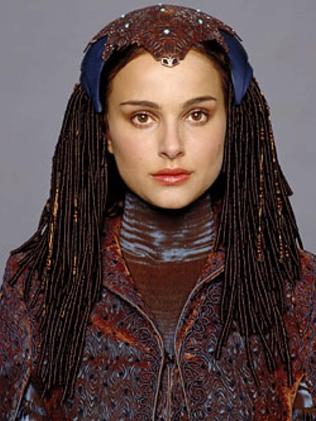 Natalie Portman as Senator Padme Amidala in Star Wars: Episode III Revenge of the Sith. 