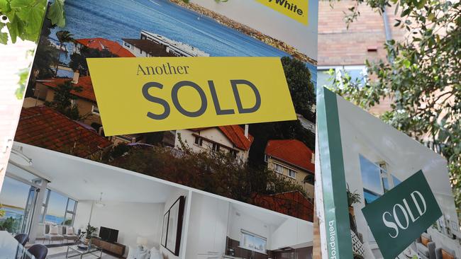 SYDNEY, AUSTRALIA - NewsWire Photos November 3, 2021: Generics stock photos of housing and real estate signage. Picture: NCA NewsWire / David Swift