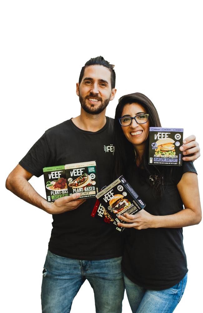 Fenn Foods co-founders Alejandro Cancino and Paola Moro. Picture: Supplied