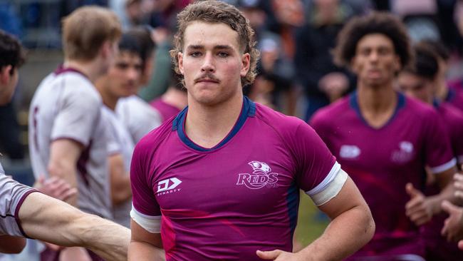 Joe Liddy running out for the QLD Reds U18 team in June.