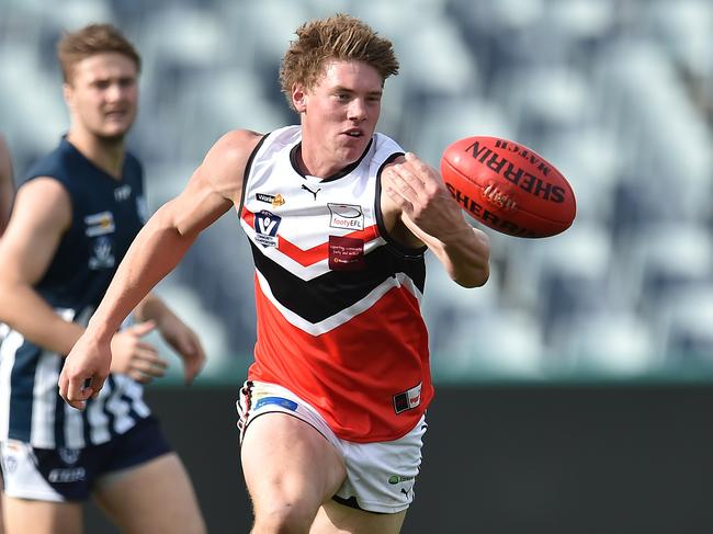 Tom Meagher representing the Eastern Football League in an under-19 fixture in 2016. Picture: Nigel Hallett