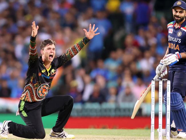 The conditions will suit ‘third’ spinner Mitchell Swepson. Picture: AFP