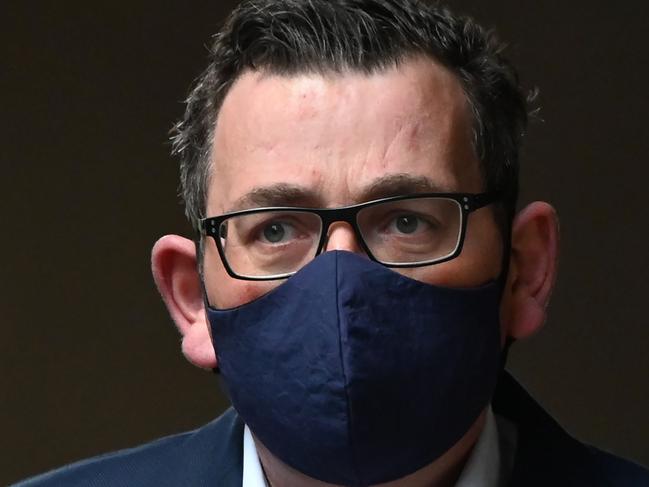 Face masks will be mandatory for residents living in metropolitan Melbourne and the Mitchell Shire from 11.59pm on Wednesday. William West/AFP