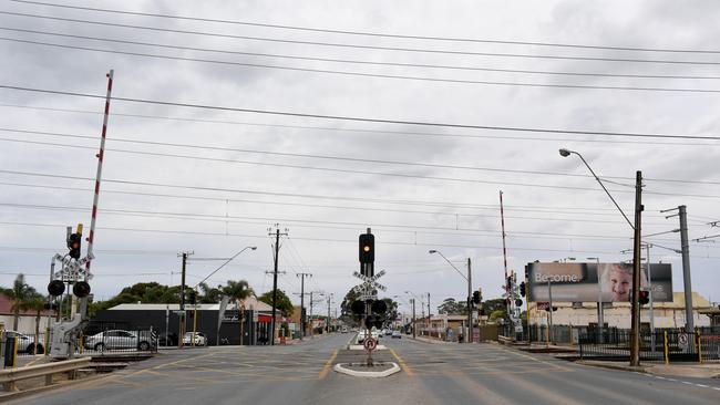 Holdfast Bay Council has chosen their preferred option for the Hove rail crossing. Picture: Naomi Jellicoe