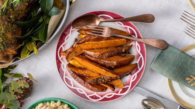 David Herbert's sweet potato wedges. Picture: Alan Benson