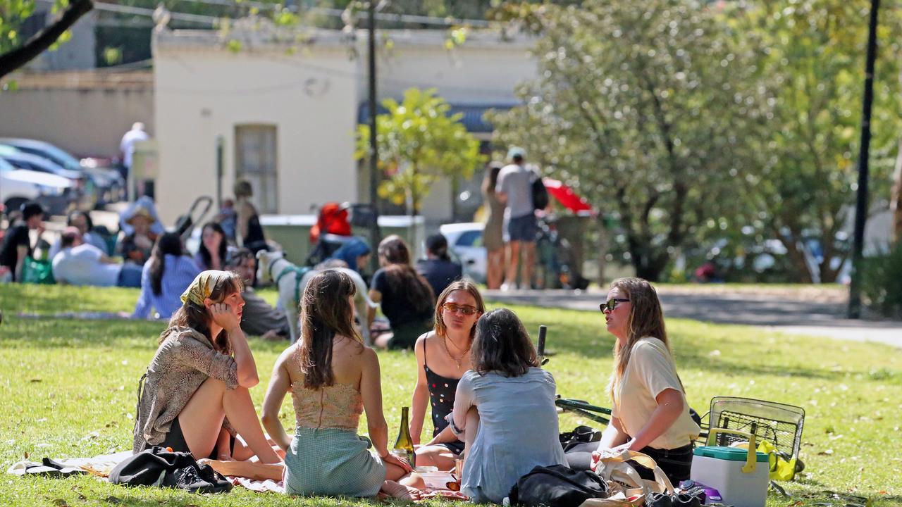 Inner West locals make the most of the Labour Day long weekend. Picture: Nicholas Eagar/NCA NewsWire