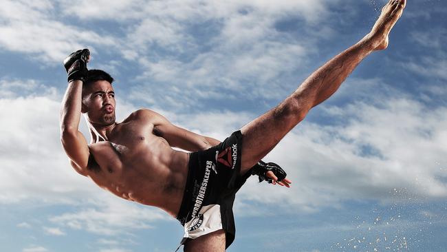 Maroubra MMA fighter Hayden Harbutt can lose up to 20kg to fight at flyweight. Picture. Phil HIllyard