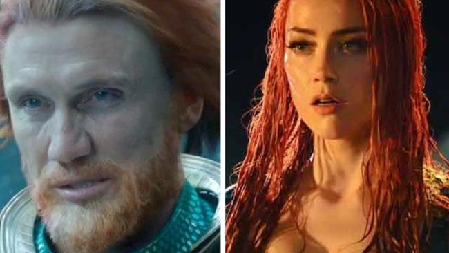 Dolph Lundgren plays the father of Amber Heard's character, Mera, in Aquaman and the Lost Kingdom.