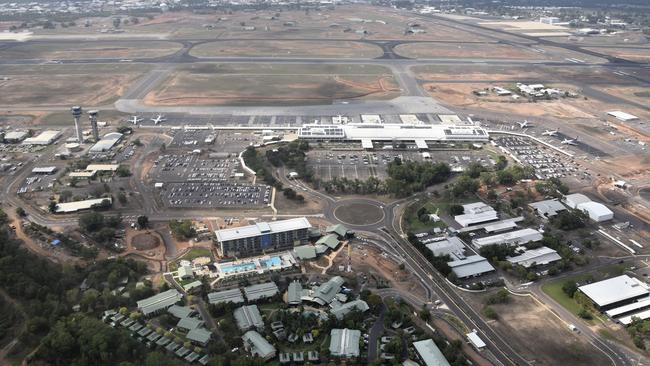 Aerial view of the new Darwin Airport resort. November 23, 2023. Picture: Sierra Haigh