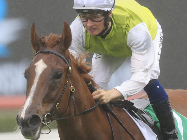 SYDNEY, AUSTRALIA - DECEMBER 19: Tom Sherry on Another One wins race 3 the TAB Highway Class 2 Handicap during Sydney Racing at Royal Randwick Racecourse on December 19, 2020 in Sydney, Australia. (Photo by Mark Evans/Getty Images)