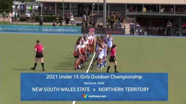 REPLAY: National U15's Girls Hockey Championships - NSW State vs NT