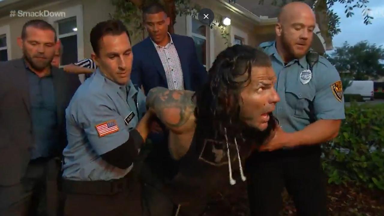 The best WWE could come up with was a Jeff Hardy drunk-driving angle to open SmackDown.