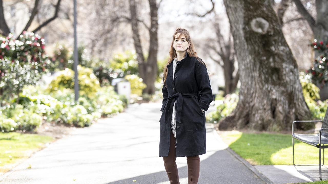 Faith Tkalac, the mother of Jari Wise at St David's Park. Picture Eddie Safarik