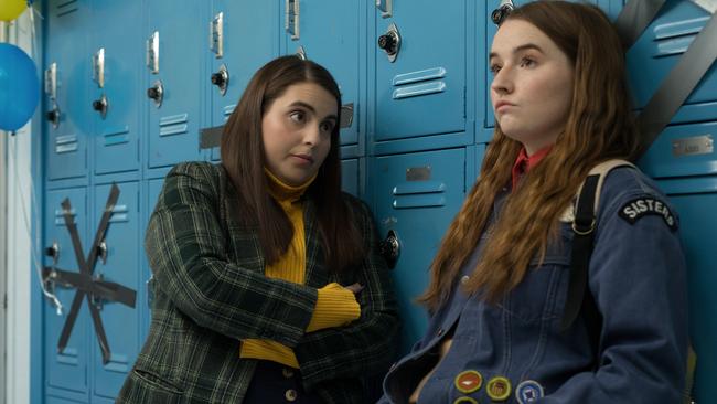 Beanie Feldstein stars as Molly and Kaitlyn Dever as Amy in Olivia Wilde’s directorial debut, Booksmart. Picture: Annapurna Pictures