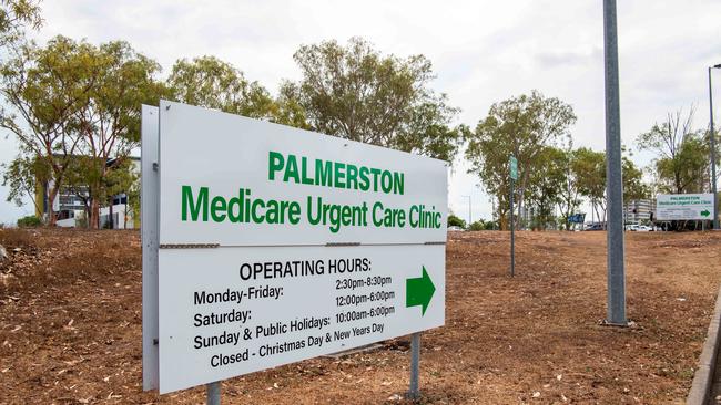 Palmerston Medicare Urgent Care Clinic. Picture: Pema Tamang Pakhrin