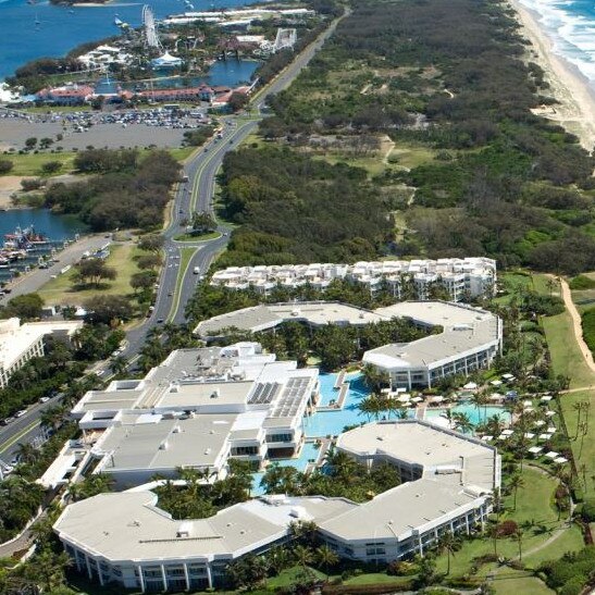 The Spit master plan process – a new aerial showing Sea World and Sheraton Mirage.