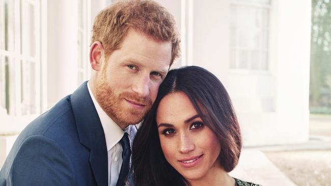 Prince Harry and Meghan Markle. Picture: AP