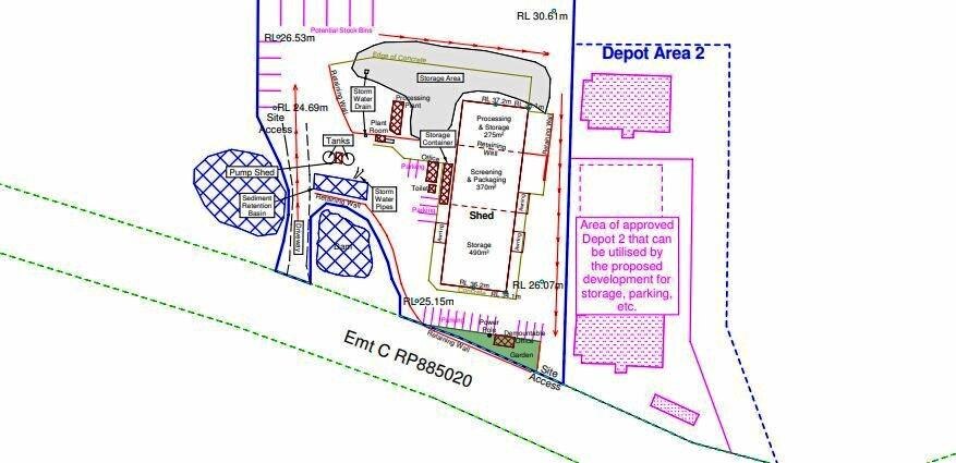 A basalt processing facility will be established in North Tivoli if approval is granted by Ipswich City Council. Picture: Lachlan Mcivor