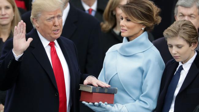 Donald J. Trump becomes the 45th president of the United States. (Pic: Chip Somodevilla/Getty Images/AFP)