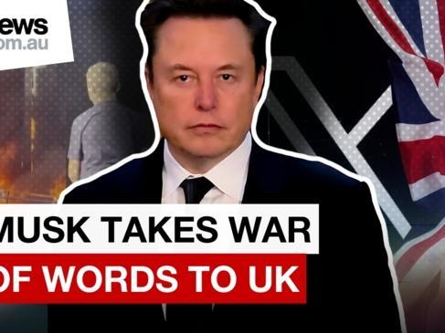 Elon Musk starts war of words with UK amid riots