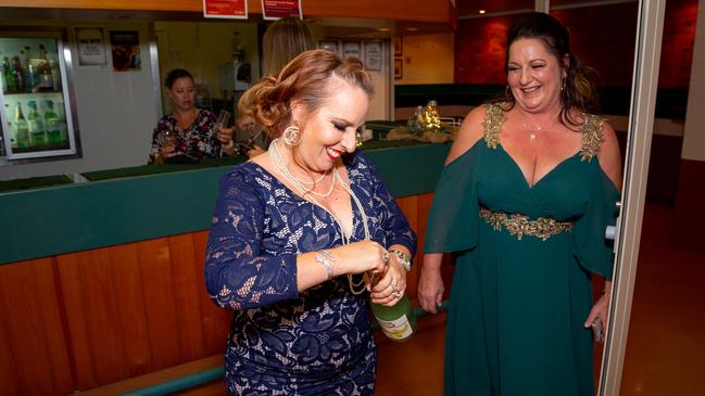 The drinks were flowing at the 2022 Gympie Show Ball. Photo: Contributed