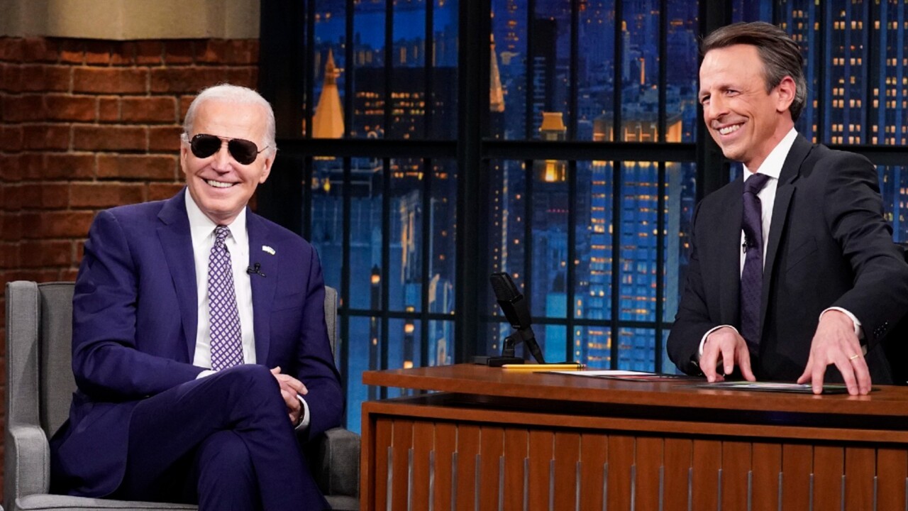 Joe Biden makes late night TV show appearance | Sky News Australia